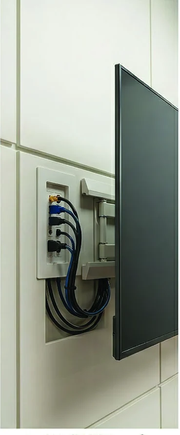 In-wall TV wiring